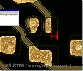 其他零件的防焊層印刷偏移，造成焊墊大小不一的現(xiàn)象。