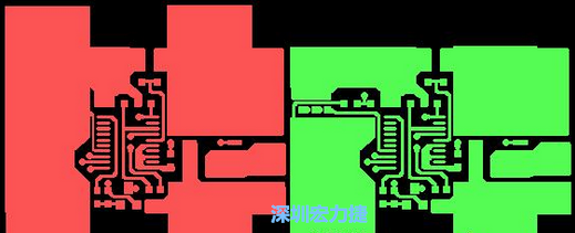 此操作可使文件中大部分的焊盤輸出后仍為焊盤，不會成為線性焊盤，并且不會產(chǎn)生像下圖一樣的短路情況