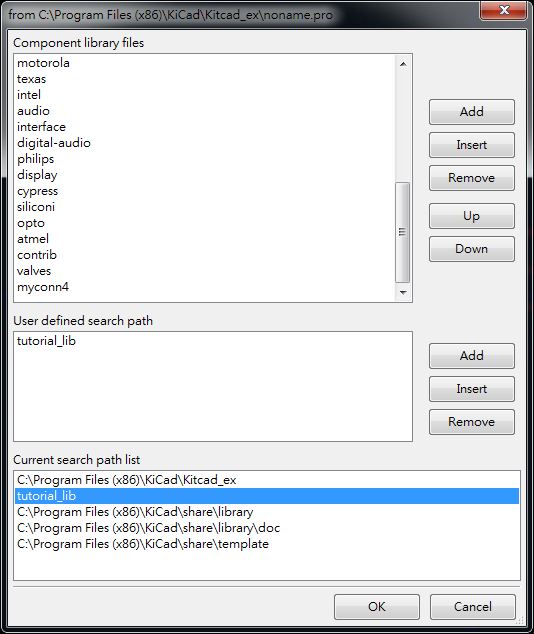 上下兩個視窗都Add 你的library ，在library browser 就可以找到你的library
